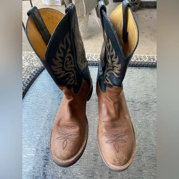 Justin Boots Tekno Crepe Western oil resistant leather. Made in USA. RODEO - Picture 2 of 10